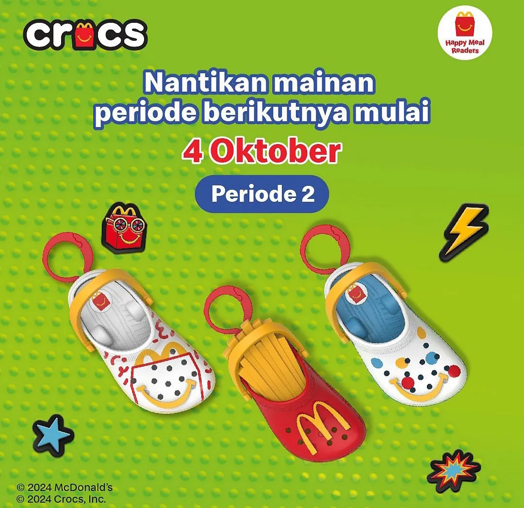 McD Happy Meal Crocs