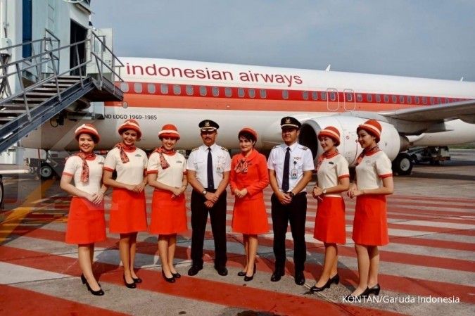 Menikmati penerbangan vintage ala Garuda Indonesia