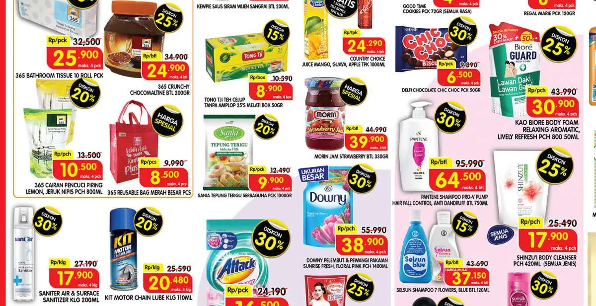 Promo Superindo Hari MInggu, diskon  26 Desember 2021!
