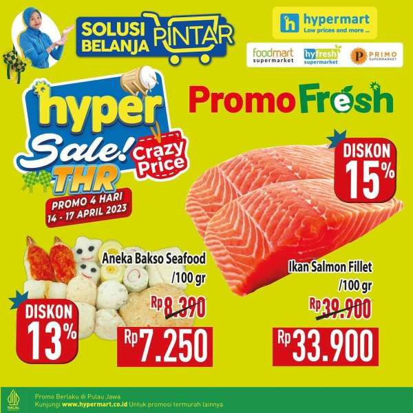 Katalog Promo JSM Hypermart Terbaru 14-17 April 2023, Hyper Sale THR Selama 4 Hari