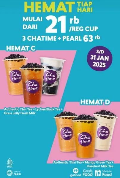 Promo Chatime Januari 2025