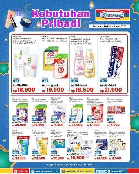 Promo Indomaret Super Hemat 20 Februari-5 Maret 2025