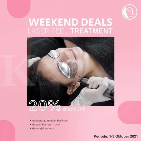 Promo Diskon 20% Laser Peel Treatment di Klinik Natasha untuk Remajakan Kulit