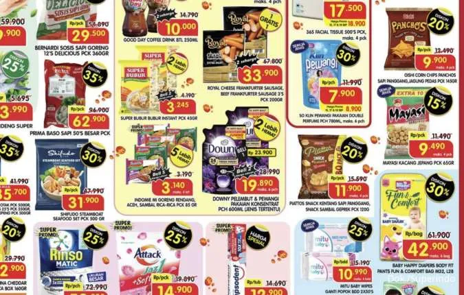 Promo Superindo Weekday Periode 15-18 September 2025, Anggur Shine Muscat Diskon 50%