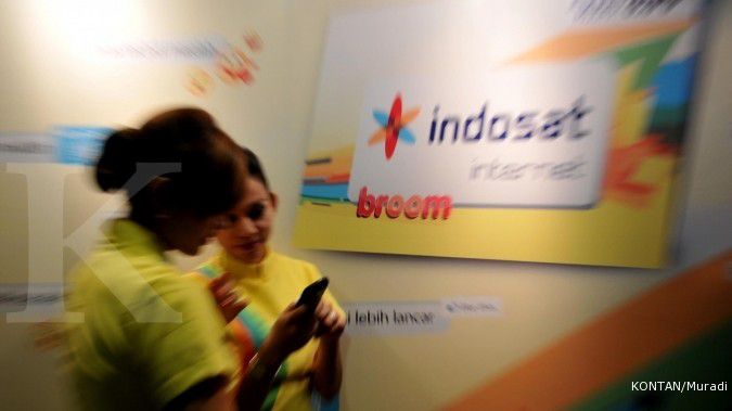 Saham Indosat bertenaga lanjutkan penguatan