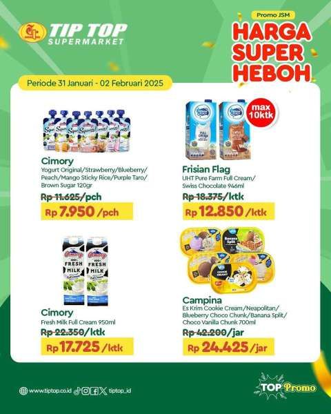 Promo JSM Tip Top 31 Januari-2 Februari 2025