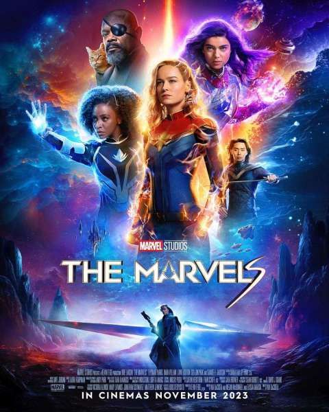 Poster The Marvels