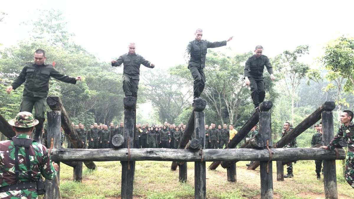 Calon Karyawan Pimpinan PTPN Group Ikuti Pelatihan Bela Negara