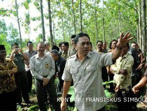 Realisasi penyerapan anggaran Kementerian Kehutanan berjalan bak siput