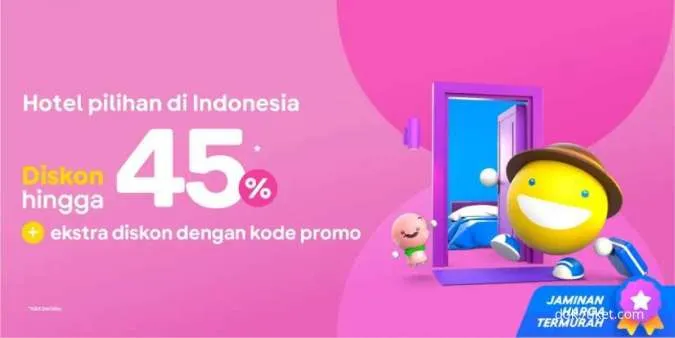 Promo Tiket.com Hotel Pilihan di Indonesia hingga 26 Oktober 2022, Diskon 45%