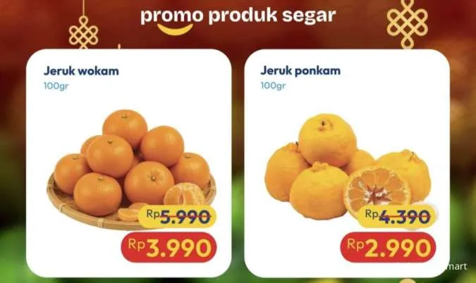 Promo JSM Hypermart 30 Januari-2 Februari 2026, Aneka Jeruk Segar Harga Spesial