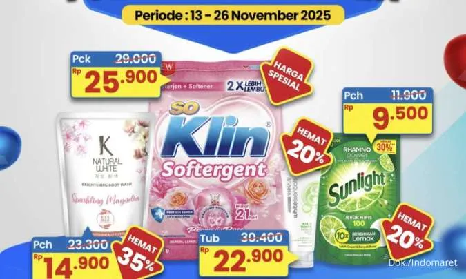 Katalog Promo Indomaret Super Hemat Periode 13-26 November 2025
