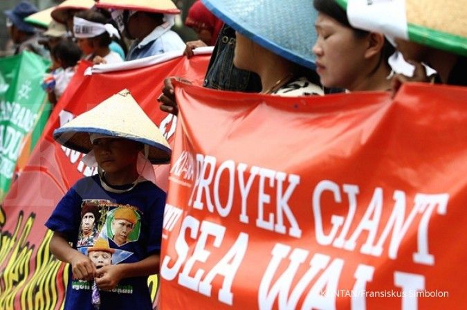 Proyek giant sea wall Jakarta terancam gagal