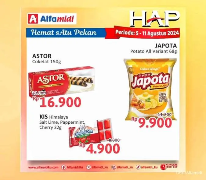 Promo Alfamidi Hemat Satu Pekan Periode 5-11 Agustus 2024