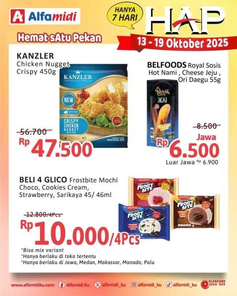Promo Alfamidi Hemat Satu Pekan Periode 13-19 Oktober 2025