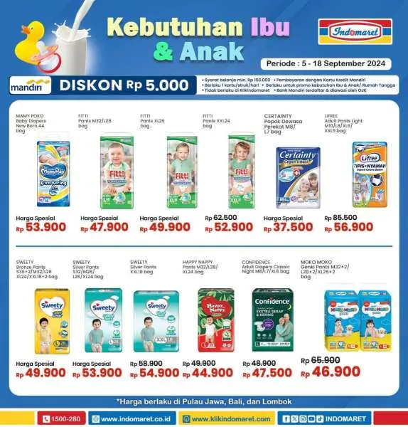 Promo Indomaret Super Hemat Periode 5-18 September 2024