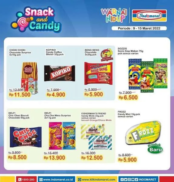 Promo Indomaret Super Hemat Mingguan 9-15 Maret 2022