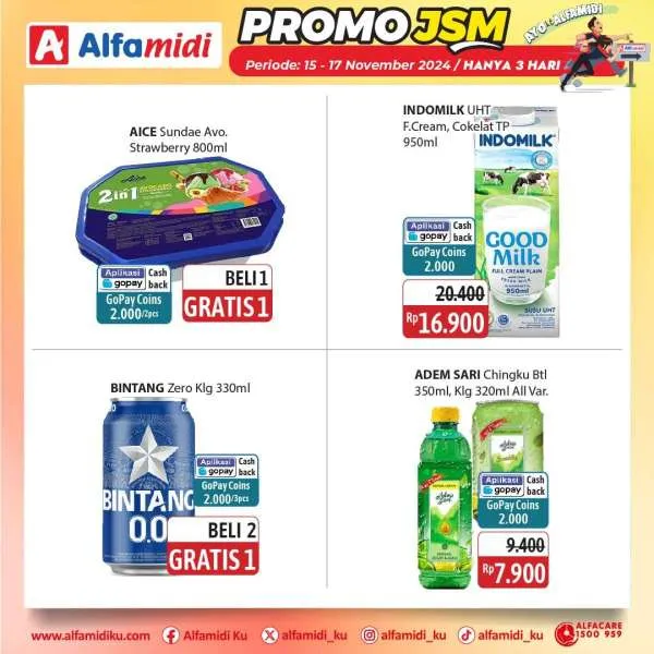 Promo JSM Alfamidi Periode 15-17 November 2024