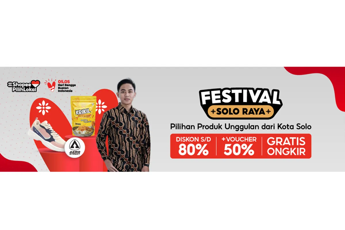 Dukung UMKM Solo, Shopee Hadirkan Kampanye Festival Solo Raya