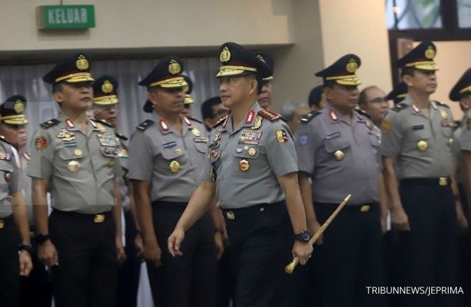 Kapolri buka rapim TNI-Polri terkait persiapan pengamanan pemilu