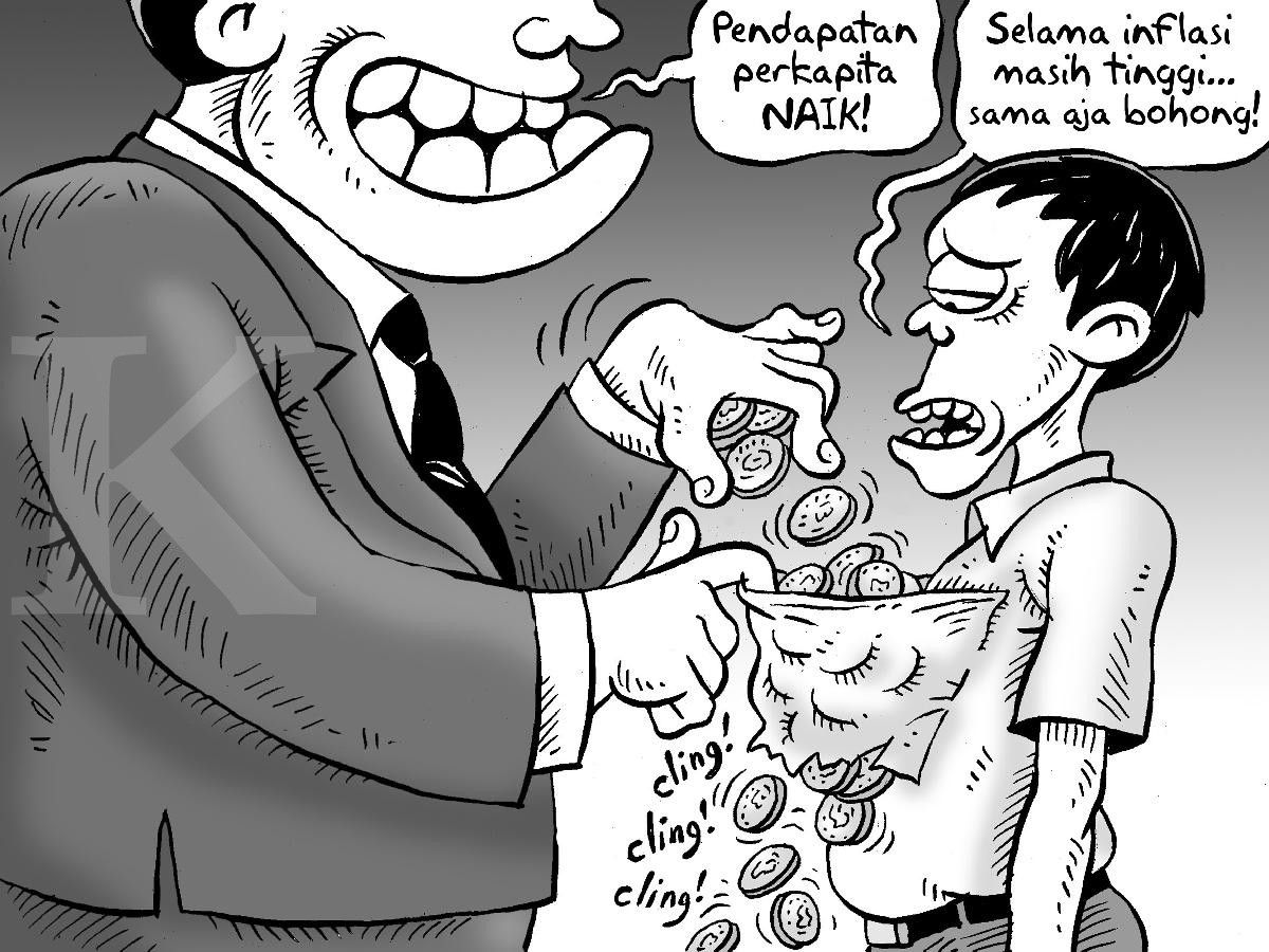 Pendapatan Perkapita Naik Tapi Miskin