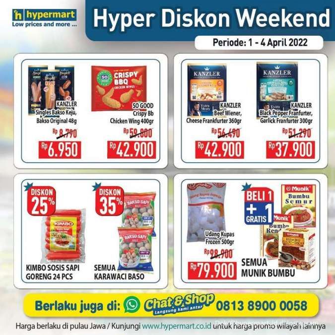 Promo JSM Hypermart Berlaku 1-4 April 2022