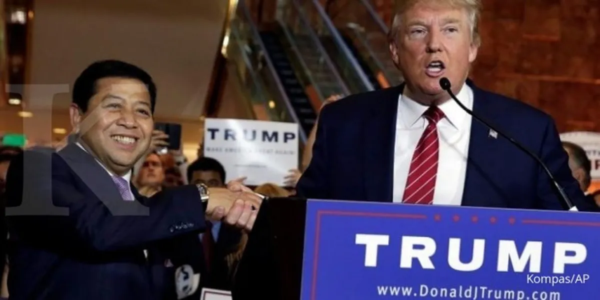 Bertemu Trump, Ketua DPR pakai jam miliaran rupiah