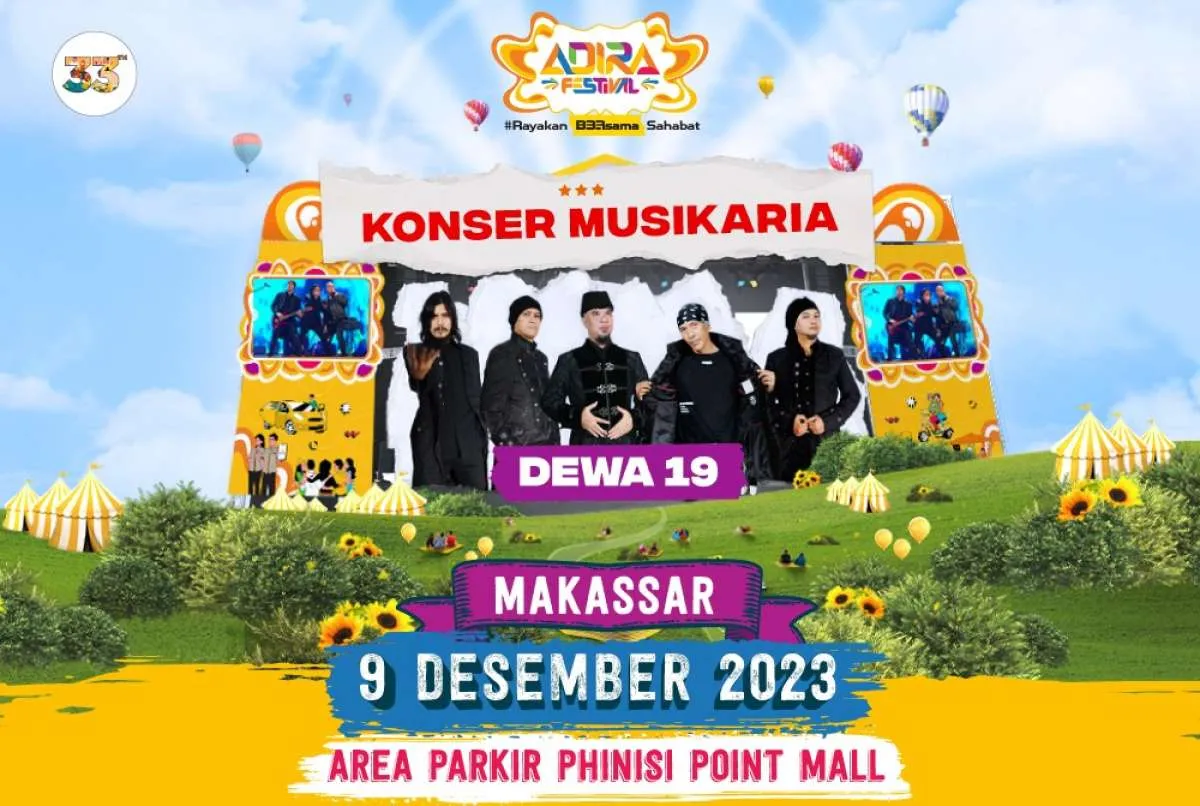 Makassar Jadi Kota Penutup Kemeriahan Adira Festival 2023