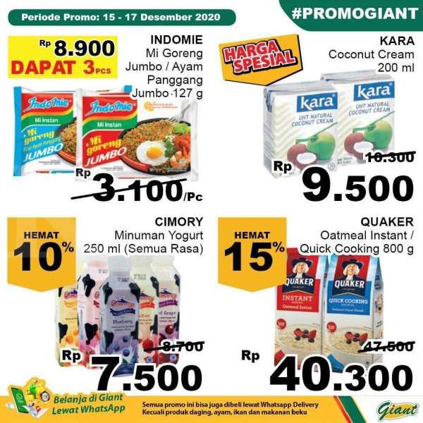 Promo Giant weekday 15-17 Desember 2020 
