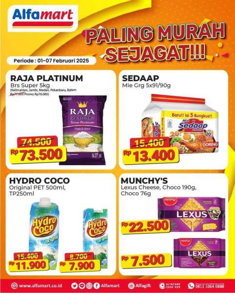 Promo Alfamart Paling Murah 1-7 Februari 2025