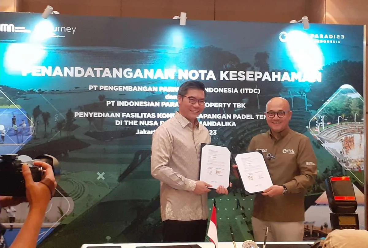ITDC Gandeng Indonesian Paradise Bangun Kompleks Lapangan Tenis di Mandalika