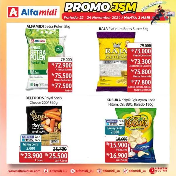 Promo JSM Alfamidi Periode 22-24 November 2024