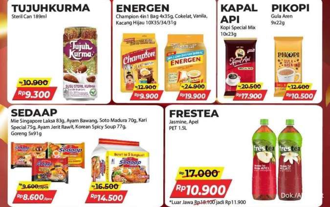 Promo Alfamart Paling Murah Sejagat 8-15 Juni 2025, Mie Sedaap Beli 3 Lebih Murah