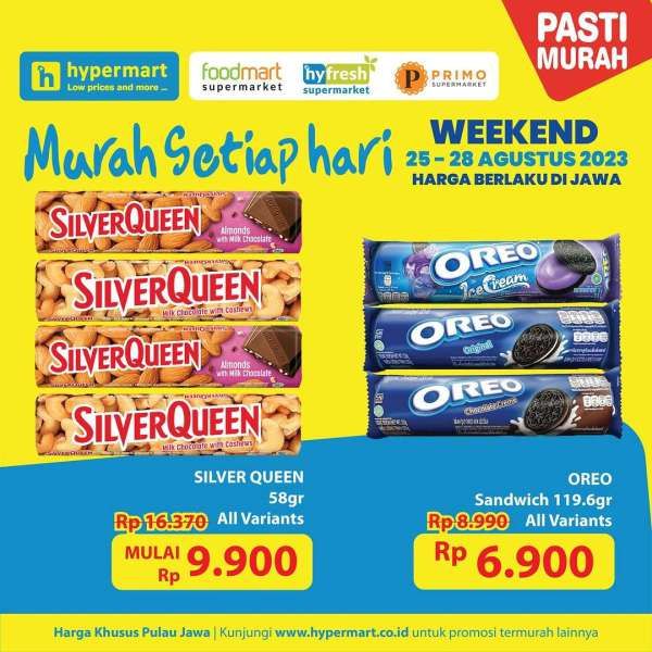 Katalog Harga Promo JSM Hypermart Terbaru 25-28 Agustus 2023, Promo di Pulau Jawa