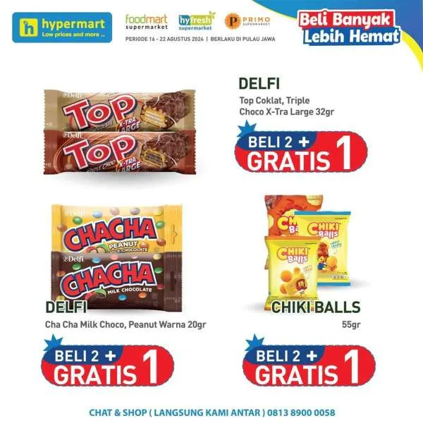 Promo Hypermart Beli Banyak Lebih Hemat Periode 16-22 Agustus 2024