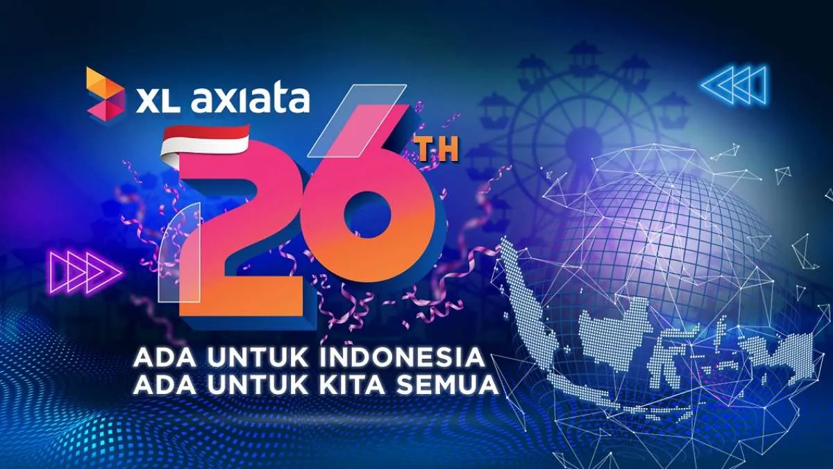 Rayakan Ulang Tahun ke-26  XL Axiata Tebar Promo Serba 26 untuk Seluruh Produk