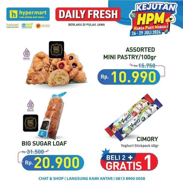 Promo JSM Hypermart Hyper Diskon Weekend Periode 26-29 Juli 2024