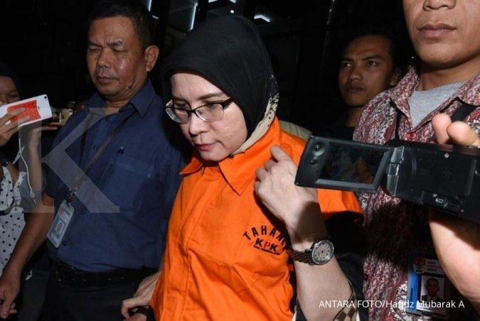 KPK tahan empat tersangka suap hakim PN Tangerang