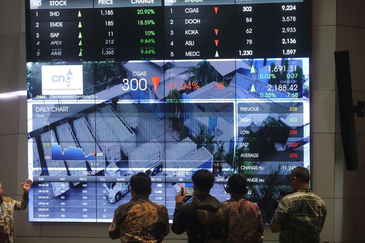 Pencatatan Saham Perdana Citra Nusantara Gemilang (CGAS)