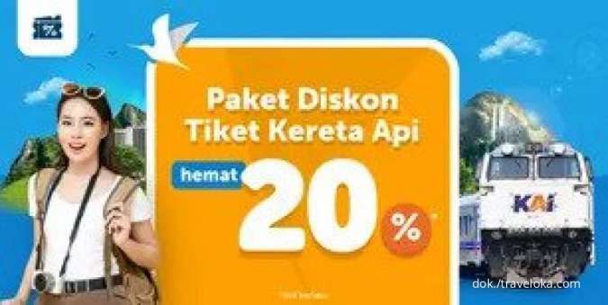 Manfaatkan Promo Traveloka Kereta Api dengan Diskon 20%