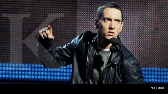 Eminem gugat partai Nasional Selandia Baru