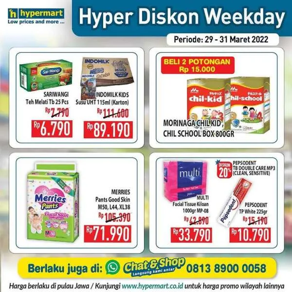 Promo Hypermart Terbaru Mulai 29-31 Maret 2022