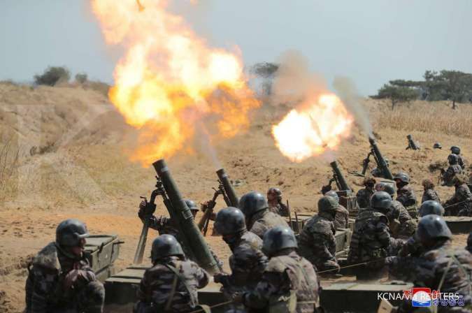 Korea Utara Menembakkan Ratusan Peluru Artileri, Perbatasan Korea Memanas