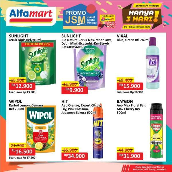 Promo JSM Alfamart Weekend 6-8 Desember 2024