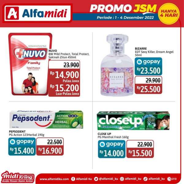Katalog Promo JSM Alfamidi Hanya 4 Hari Periode 1-4 Desember 2022