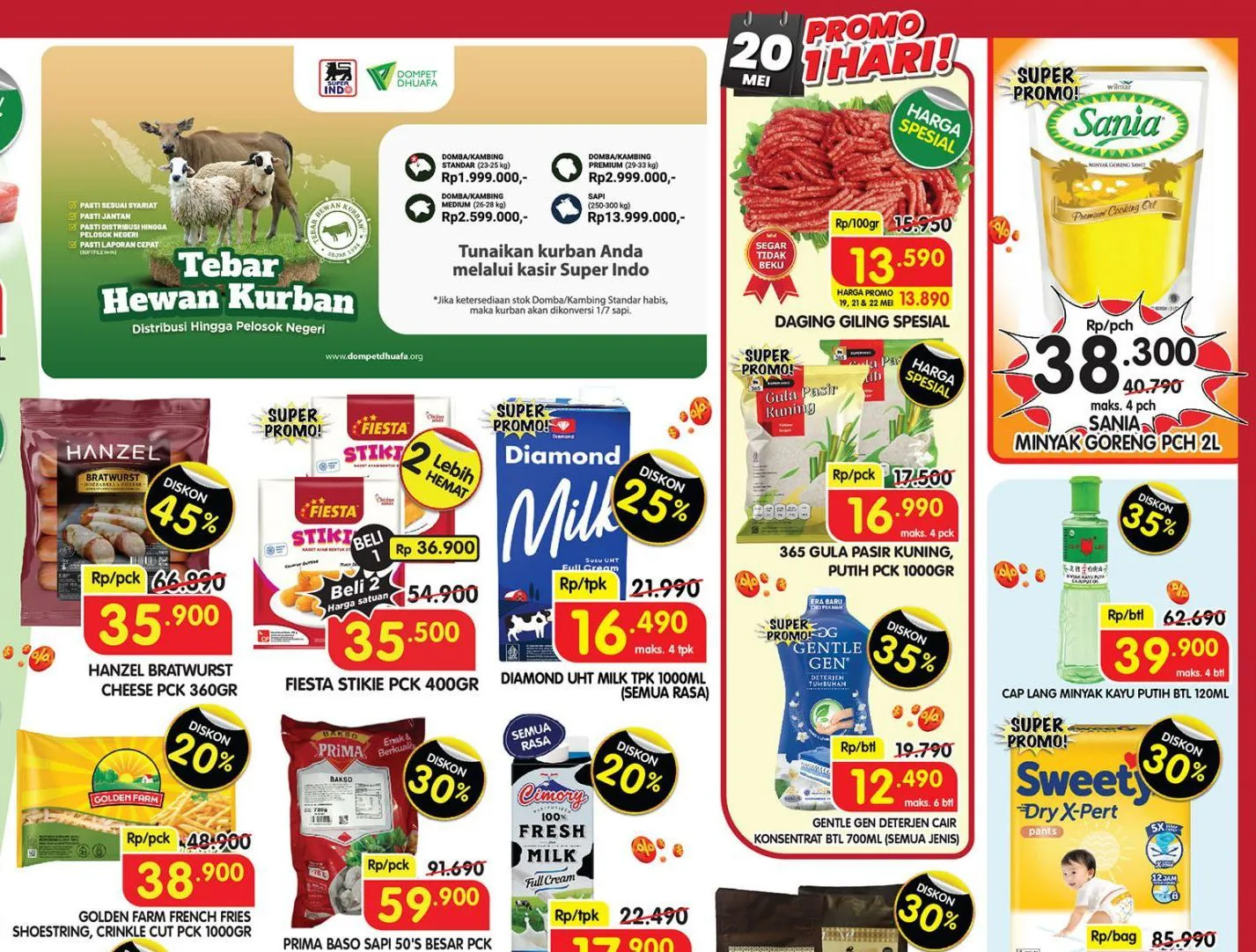 Promo Superindo Weekday Terbaru 19-22 Mei 2025