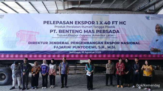 Produk Plastik Indonesia Tembus Pasar Guyana, Ekspor Perdana Senilai Rp 374 juta