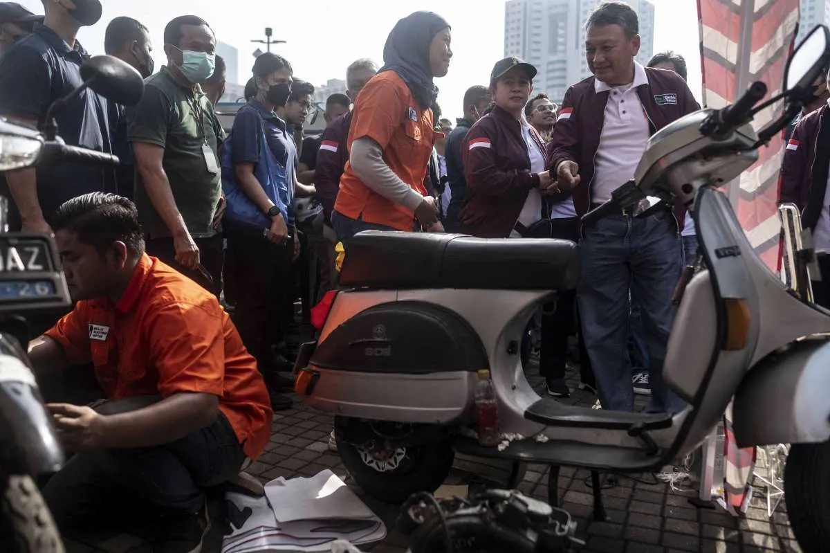 Kementerian ESDM Targetkan Konversi 6 Juta Motor BBM ke Motor Listrik Hingga 2030