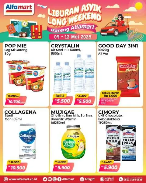 Promo Alfamart Long Weekend Periode 9-12 Mei 2025