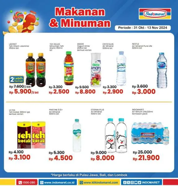 Promo Indomaret Super Hemat Periode 31 Oktober-13 November 2024